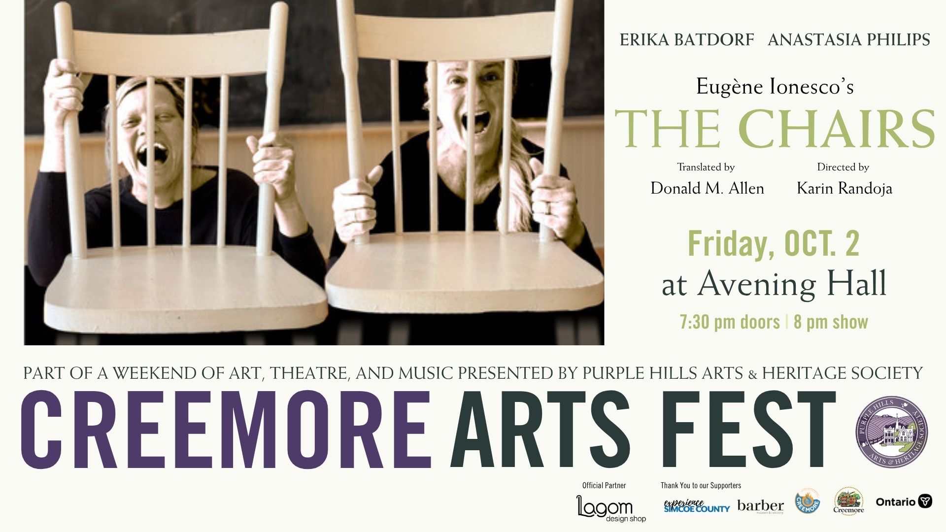 The Chairs – A play by Eugène Ionesco translated by Donald M. Allen