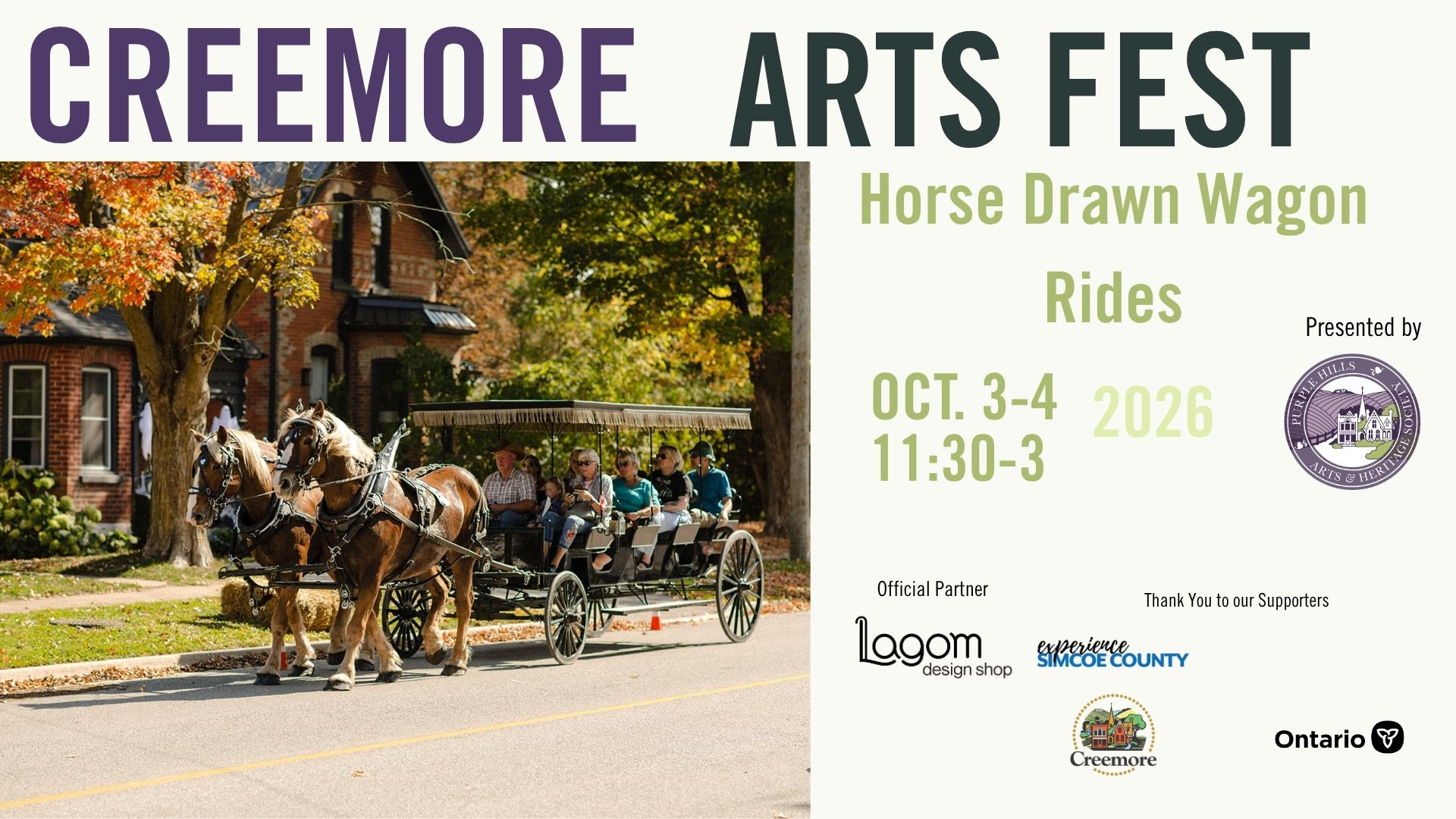 Horse Drawn Wagon Rides