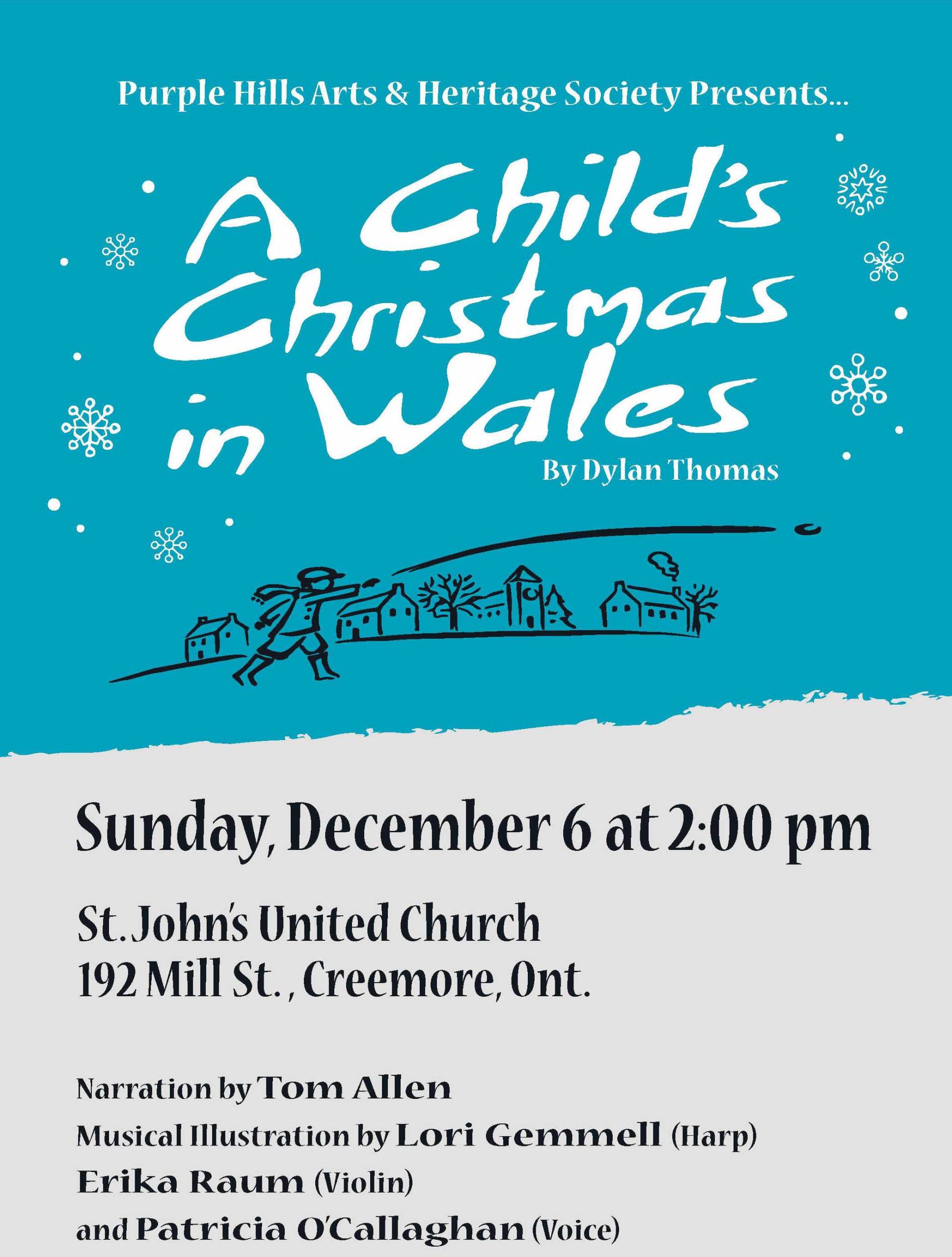 Tom Allen’s reading of Dylan Thomas’ A Child’s Christmas in Wales